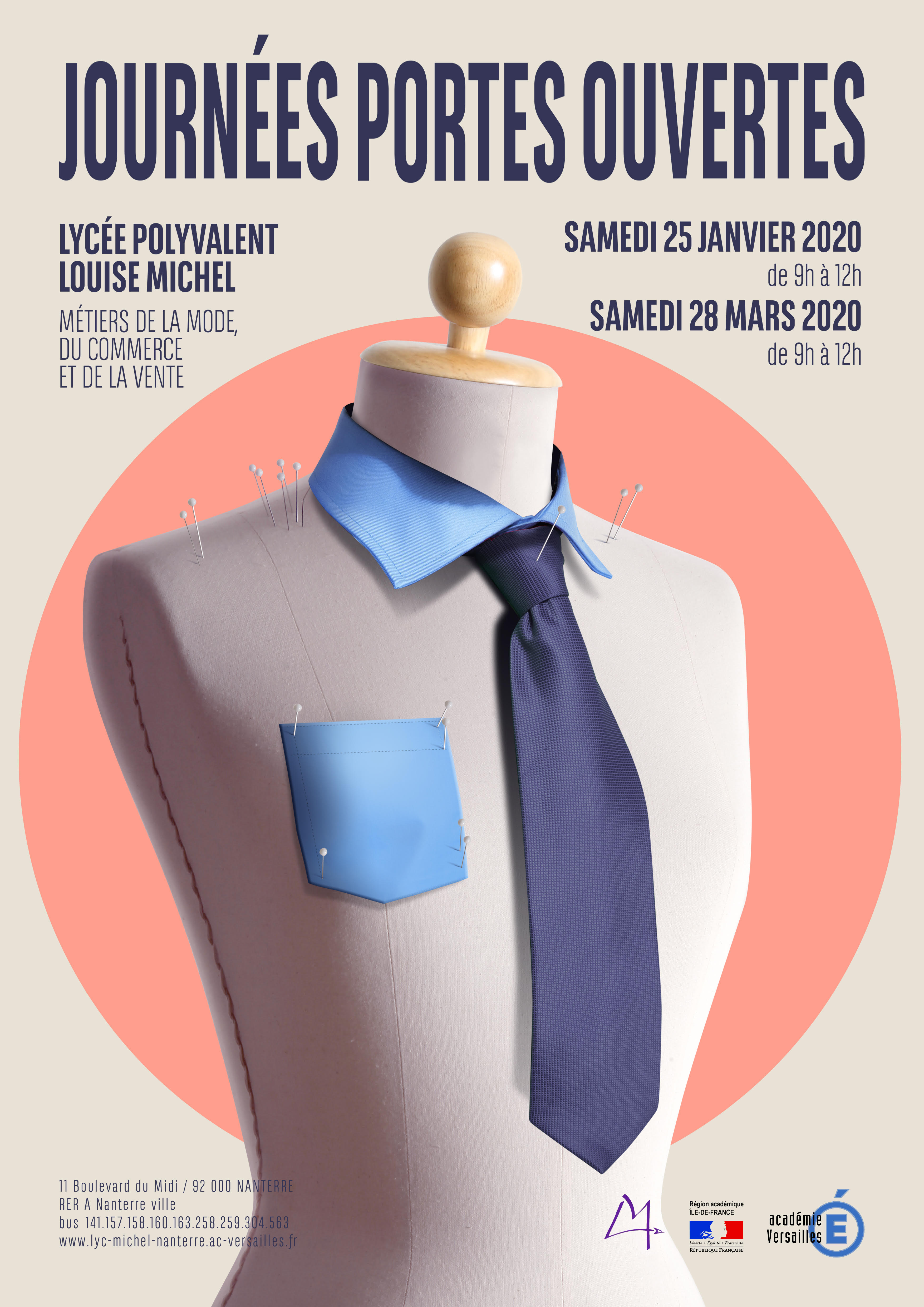 JOURNEES PORTES OUVERTES 2020  Lycée polyvalent Louise Michel